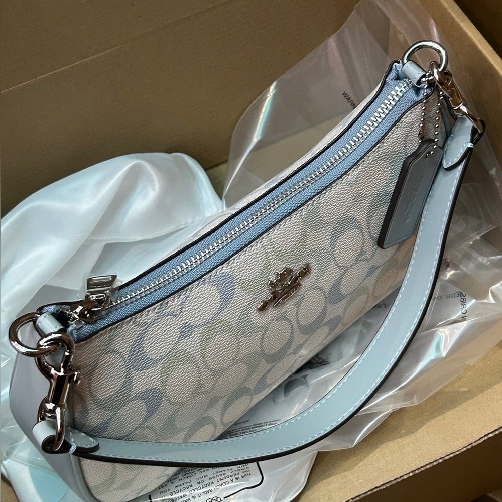 Coach Gradient Blue Crossbody Bag - Picture 7 of 10